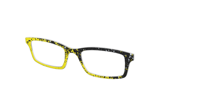 The Jazz Splatter - Angle Top Thumbnail - Pair Eyewear