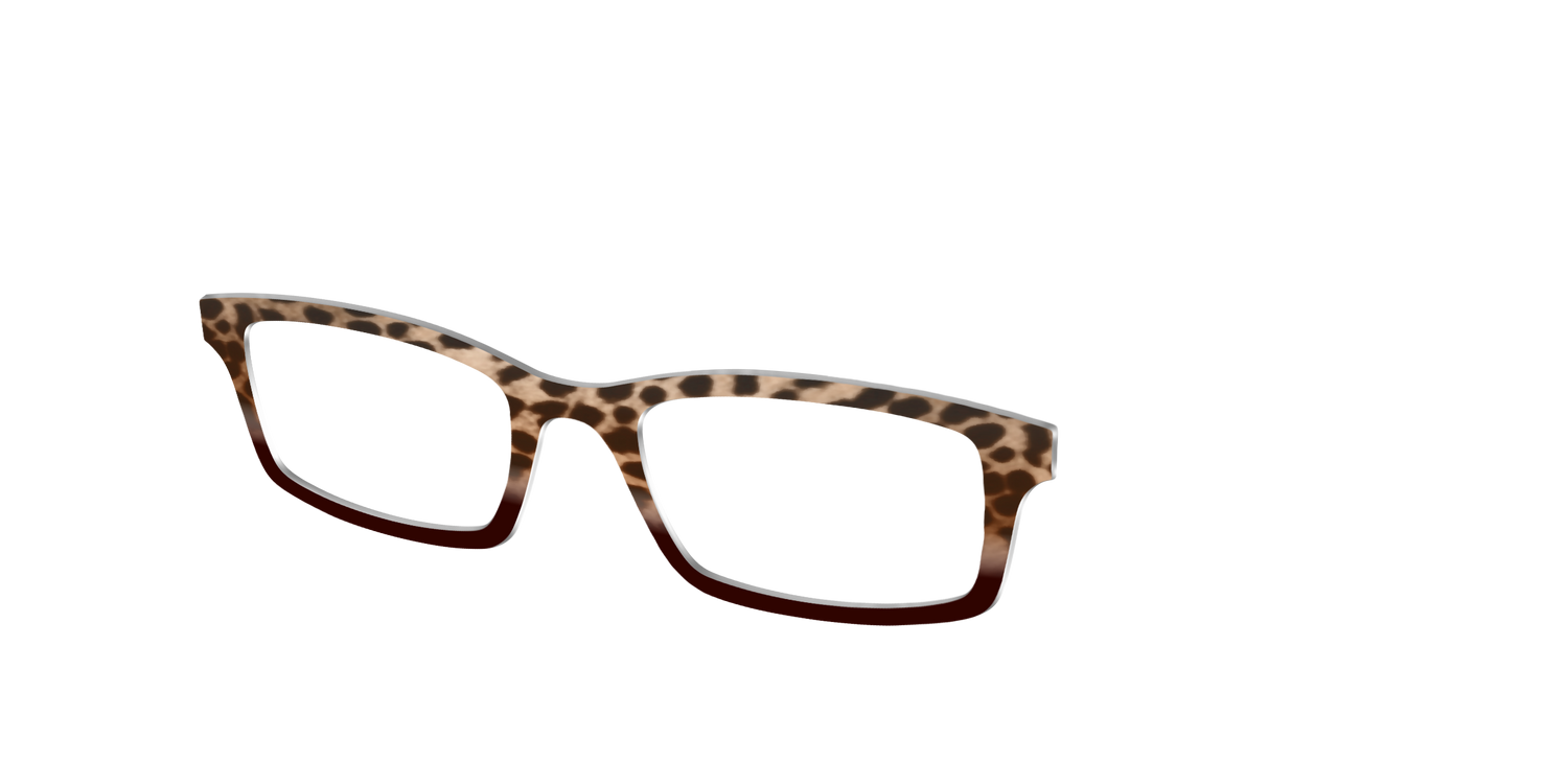 The Jungle Cat Tortoise - Angle Top Image - Pair Eyewear