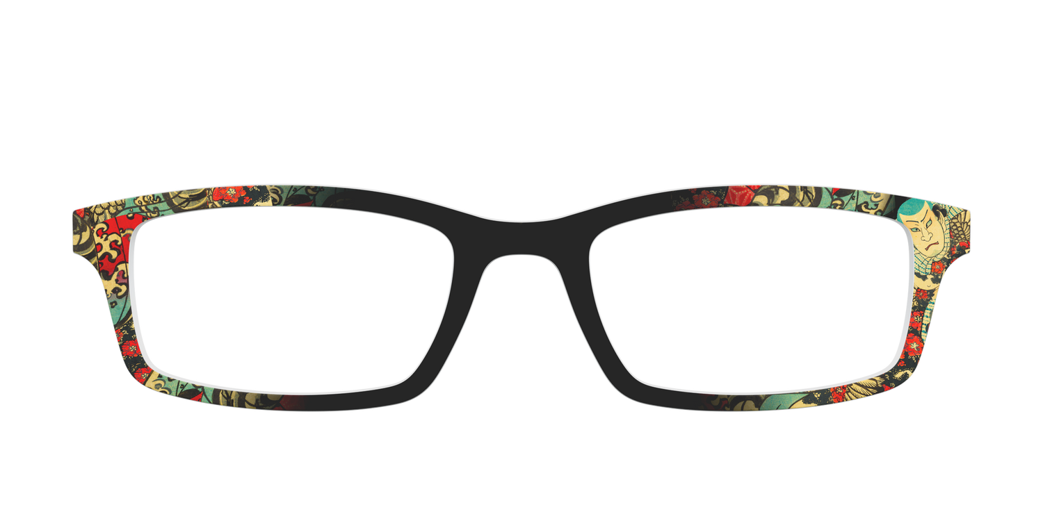 Kunisada Actor - Front Top Image - Pair Eyewear