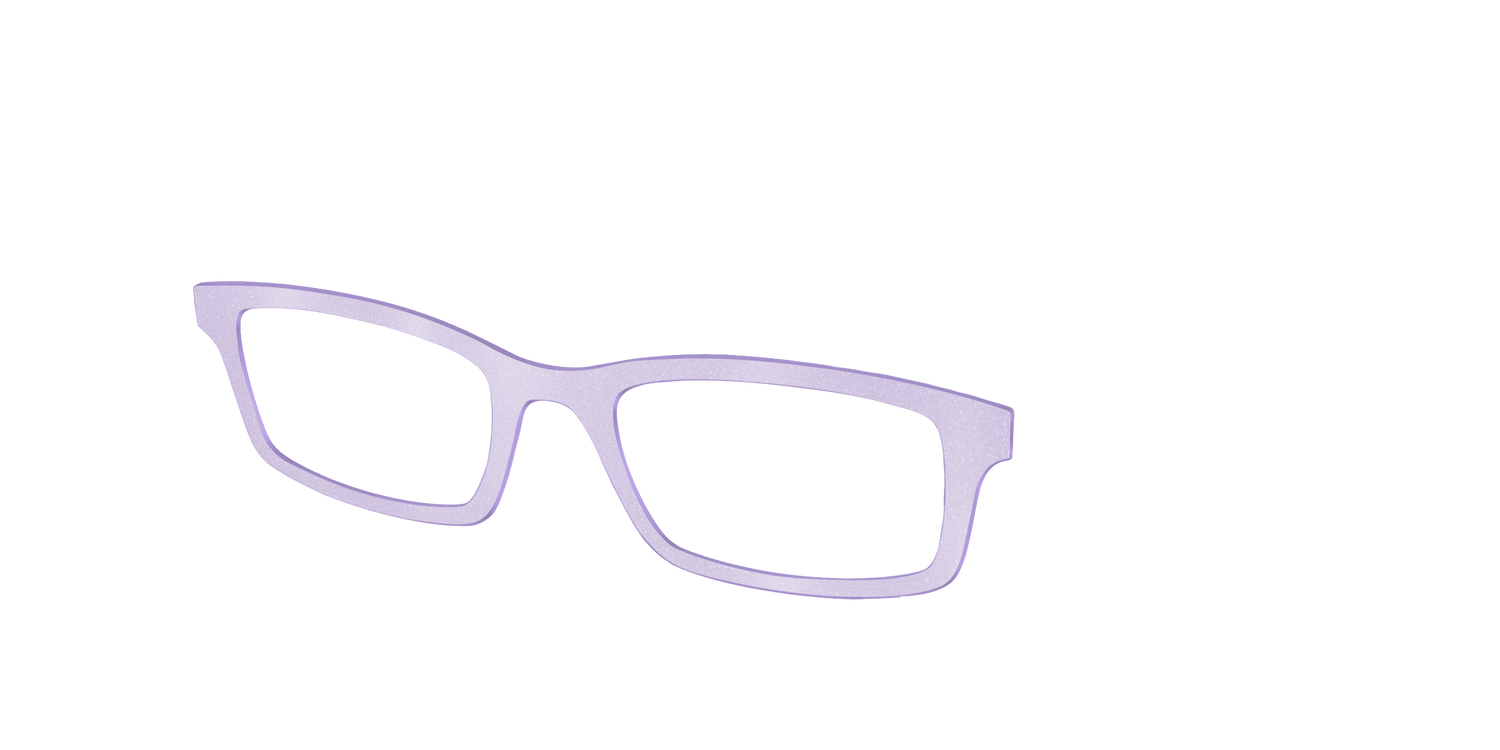 The Lavender Shimmer - Angle Top Image - Pair Eyewear