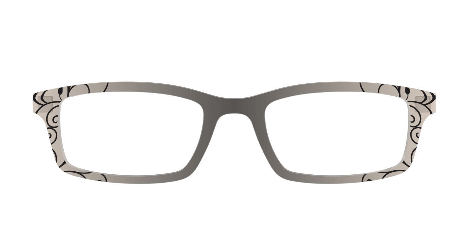 The Lavish Lattice Crystal - Front Top Image - Pair Eyewear