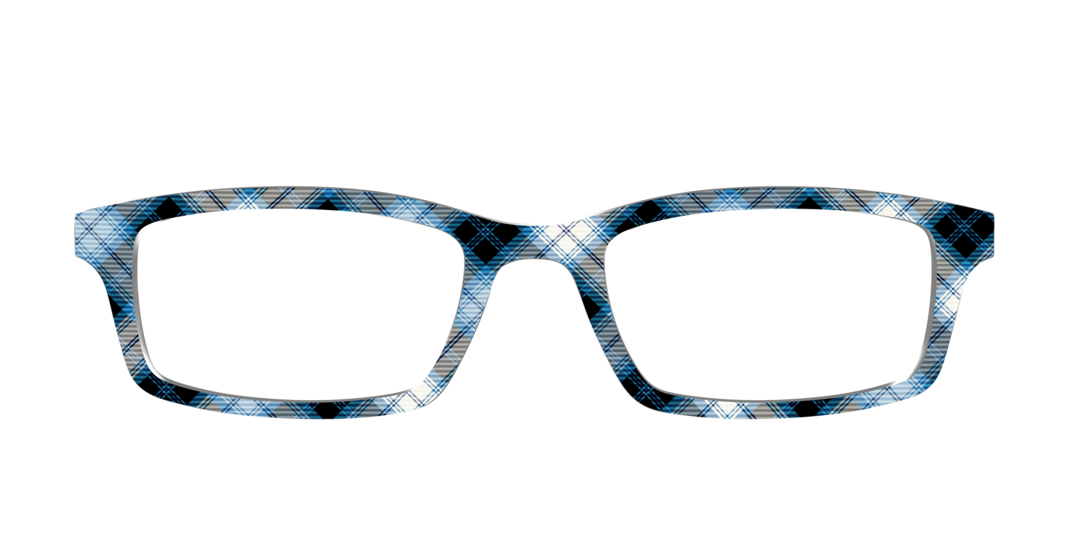 The Mainstage Plaid - Front Top Image - Pair Eyewear