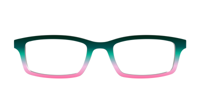 The Malachite to Peony Gradient - Front Top Thumbnail - Pair Eyewear