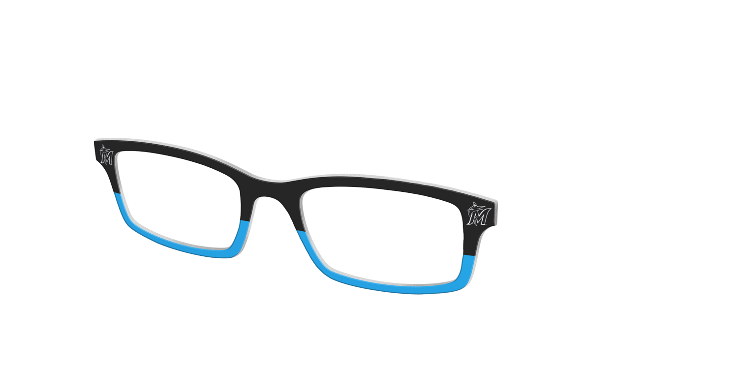 The Marlins Split - Angle Top Image - Pair Eyewear