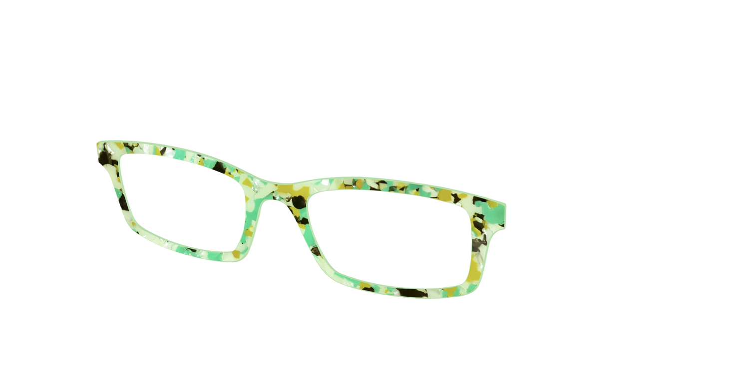 The Matcha Pearl Tortoise - Angle Top Image - Pair Eyewear