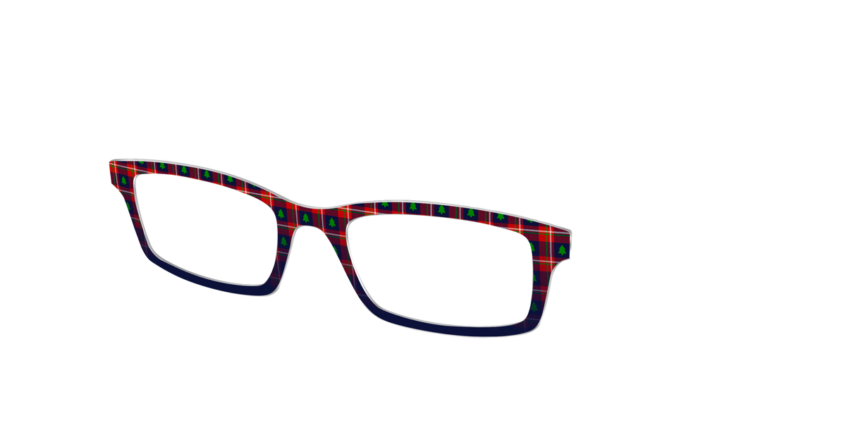 The Matching PJs Plaid - Angle Top Image - Pair Eyewear