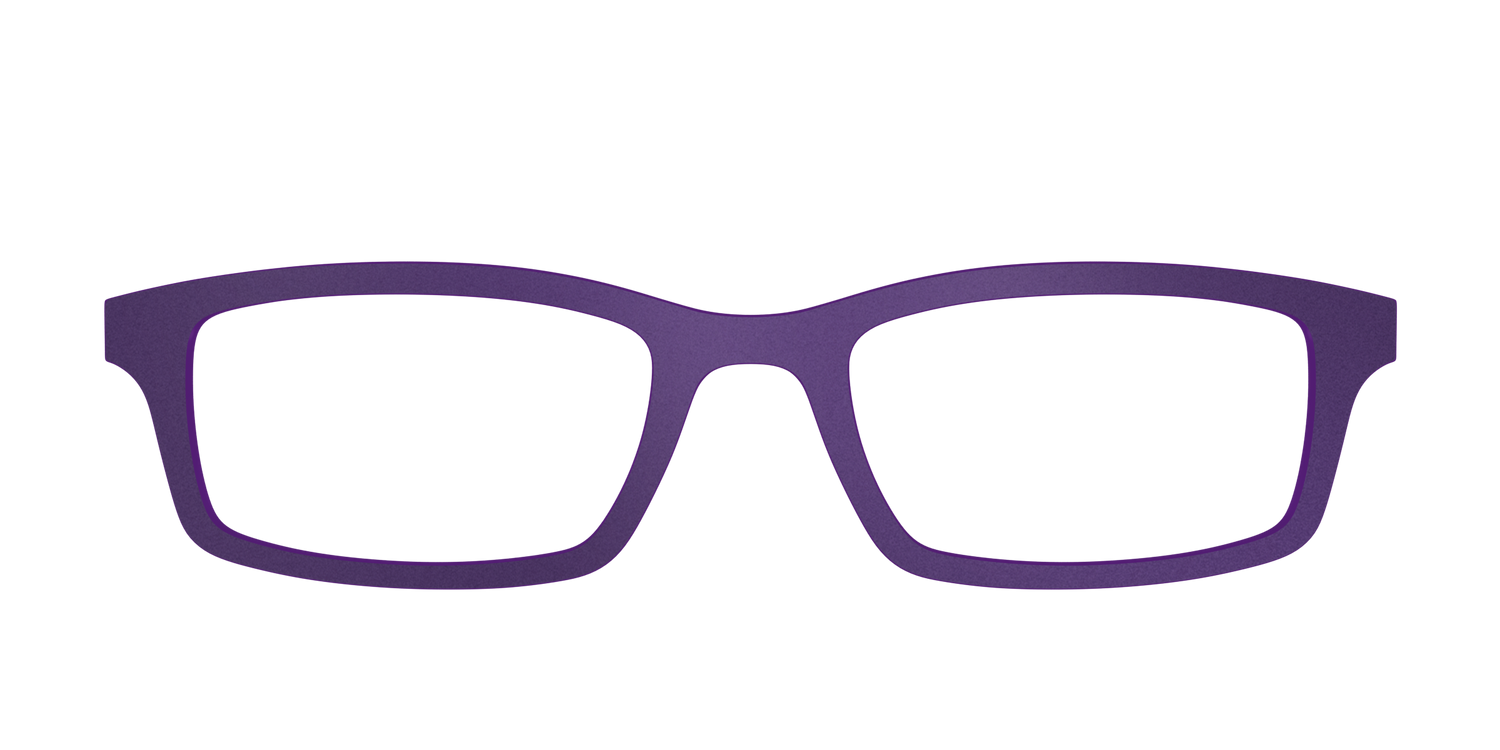The Matte Eggplant - Front Top Image - Pair Eyewear