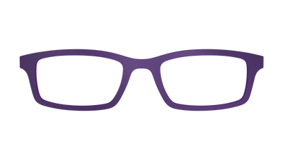The Matte Eggplant - Front Top Thumbnail - Pair Eyewear
