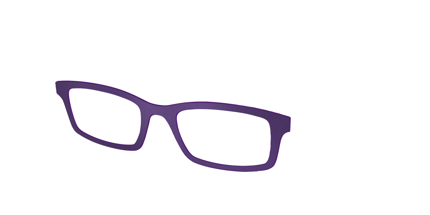 The Matte Eggplant - Angle Top Image - Pair Eyewear