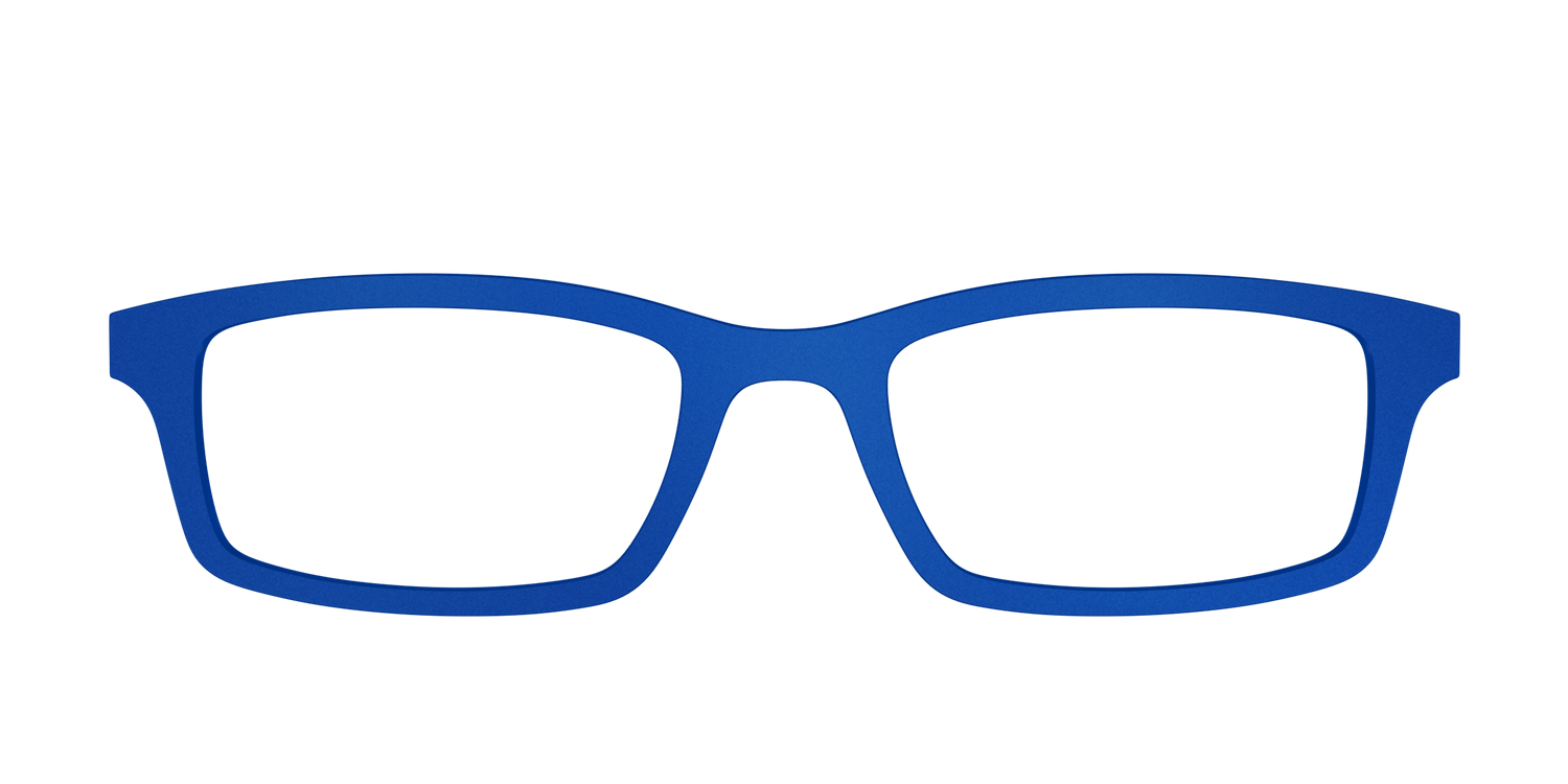 The Matte Indigo - Front Top Image - Pair Eyewear