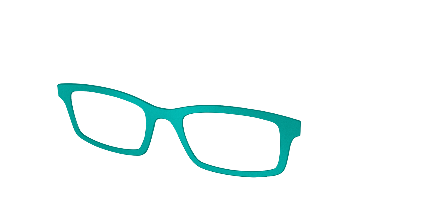 The Matte Jade - Angle Top Image - Pair Eyewear
