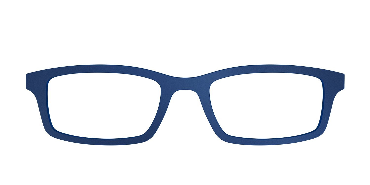 The Matte Navy - Front Top Image - Pair Eyewear