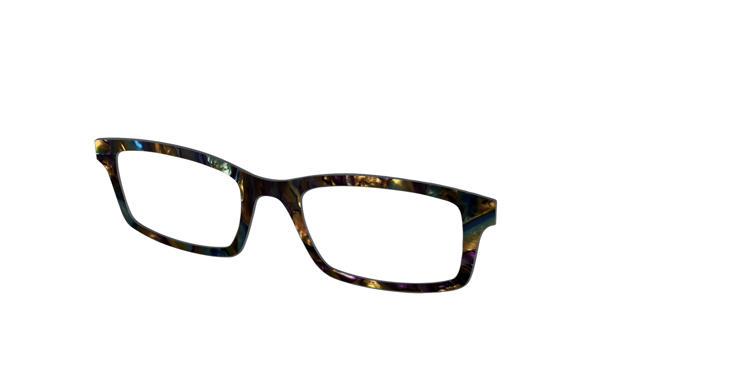 The Mercurius Bronze Pearl - Angle Top Image - Pair Eyewear