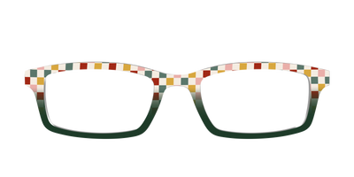 The Merry Mod Check - Front Top Thumbnail - Pair Eyewear