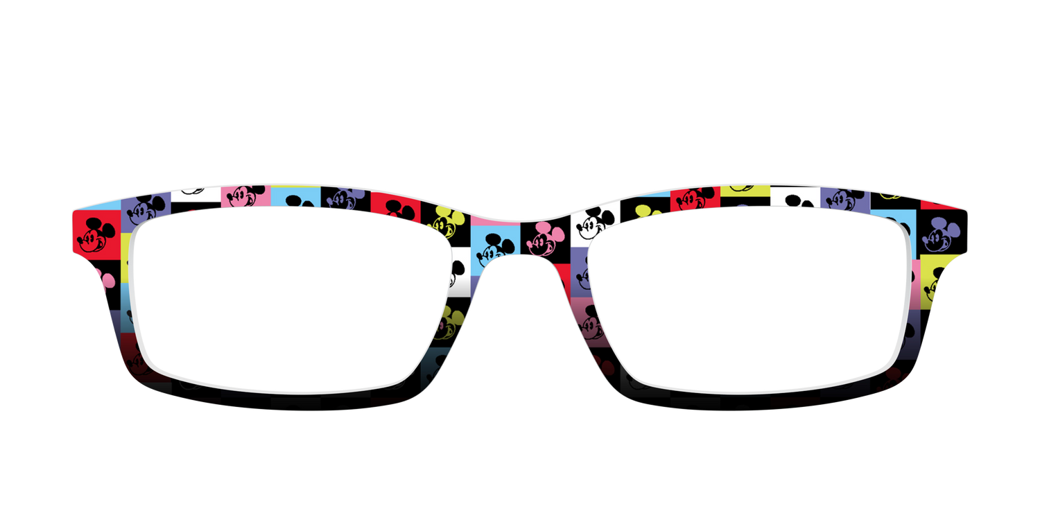 The Mickey Check - Front Top Image - Pair Eyewear
