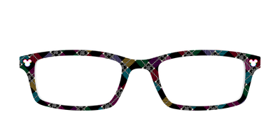 The Mickey Plaid - Front Top Thumbnail - Pair Eyewear
