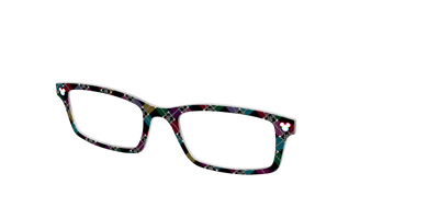 The Mickey Plaid - Angle Top Thumbnail - Pair Eyewear