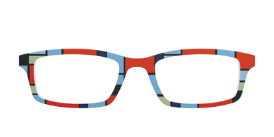 Mondrian Composition - Front Top Thumbnail - Pair Eyewear