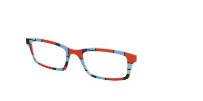 Mondrian Composition - Angle Top Thumbnail - Pair Eyewear