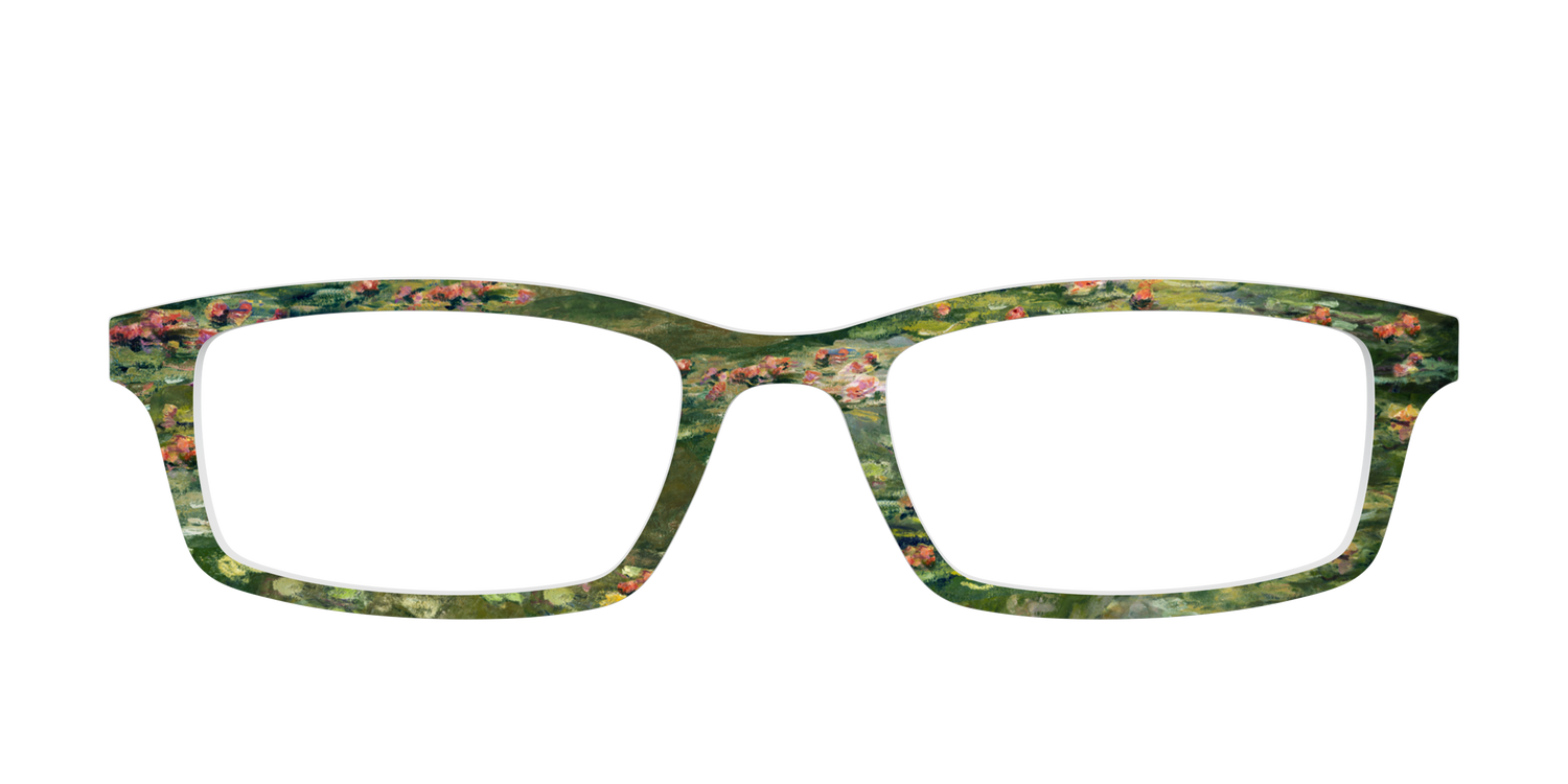 Monet Water Lilies - Front Top Image - Pair Eyewear