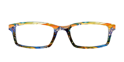 The Mountainscape Stained Glass - Front Top Thumbnail - Pair Eyewear