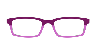 The Mulberry & Orchid Split - Front Top Thumbnail - Pair Eyewear