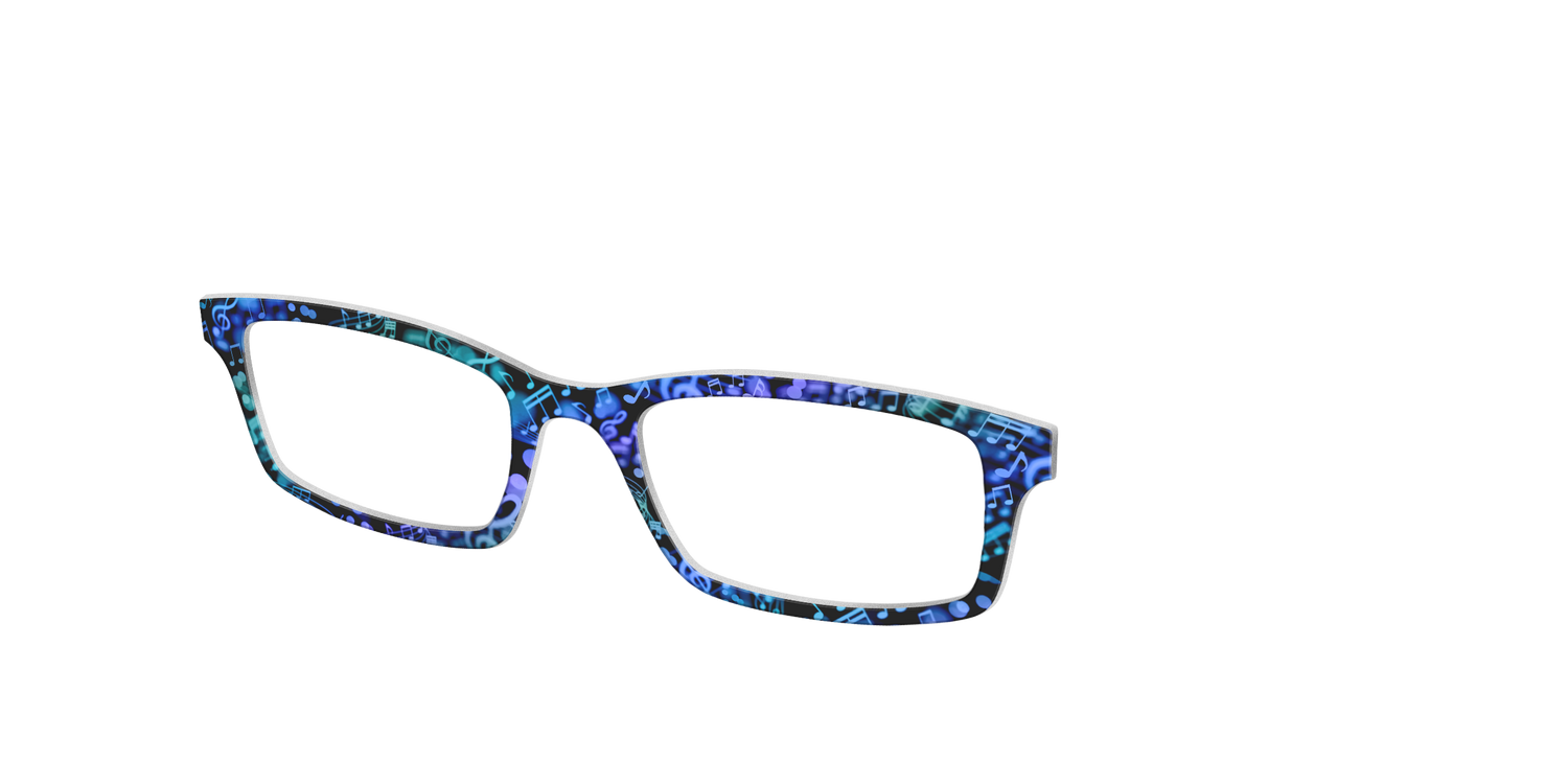 The Musical Bokeh - Angle Top Image - Pair Eyewear