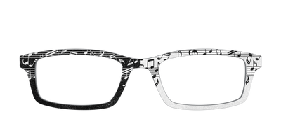 The Musical Shimmer Split - Front Top Thumbnail - Pair Eyewear