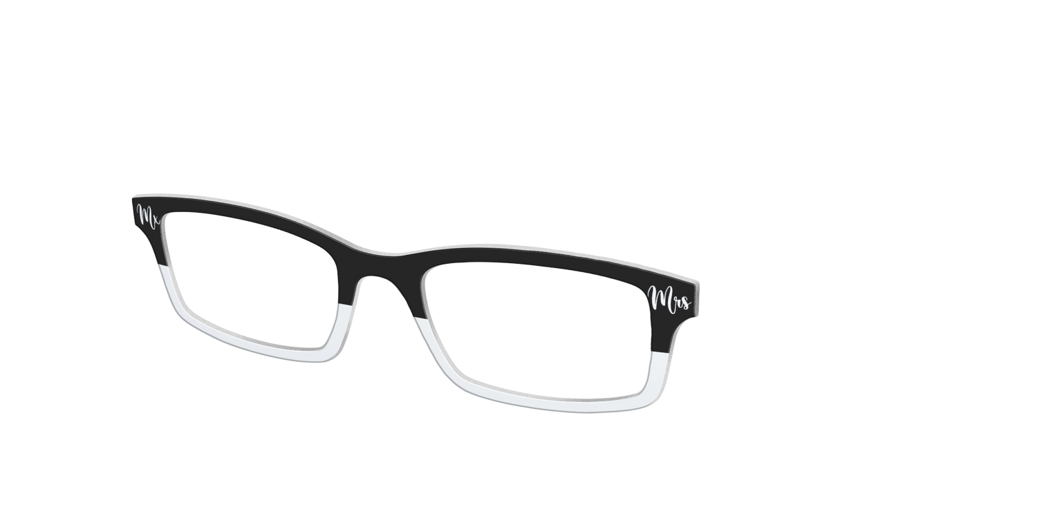 The Mx. & Mrs. - Angle Top Image - Pair Eyewear