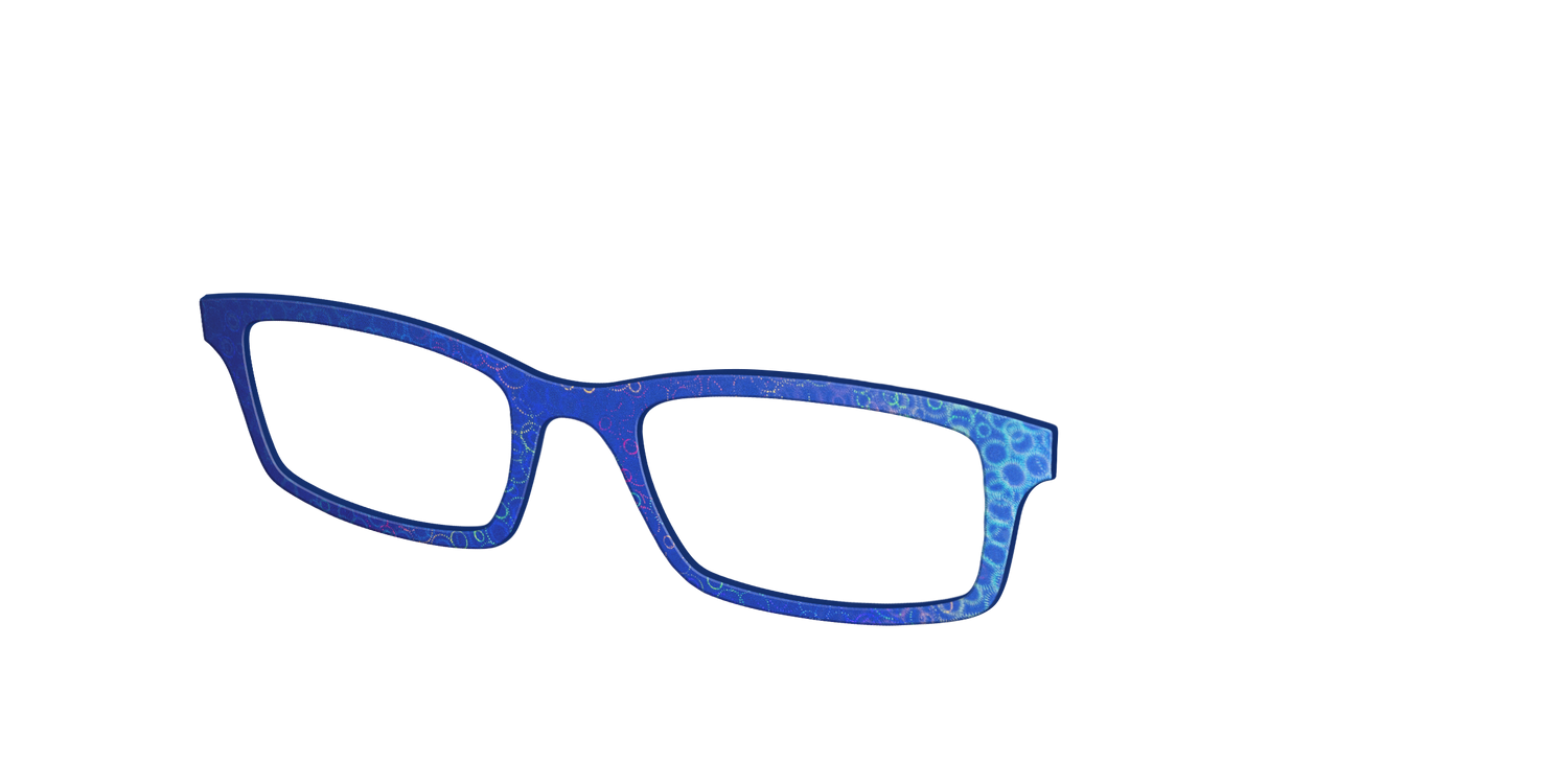 The Navy Fireworks - Angle Top Image - Pair Eyewear