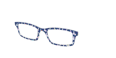 The Navy Party Llamas - Angle Top Thumbnail - Pair Eyewear