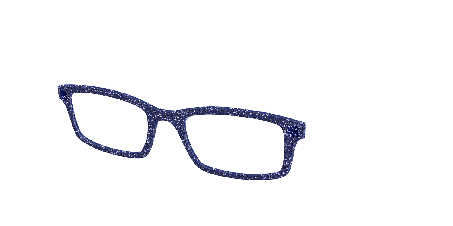 The Navy Sparkle - Angle Top Image - Pair Eyewear