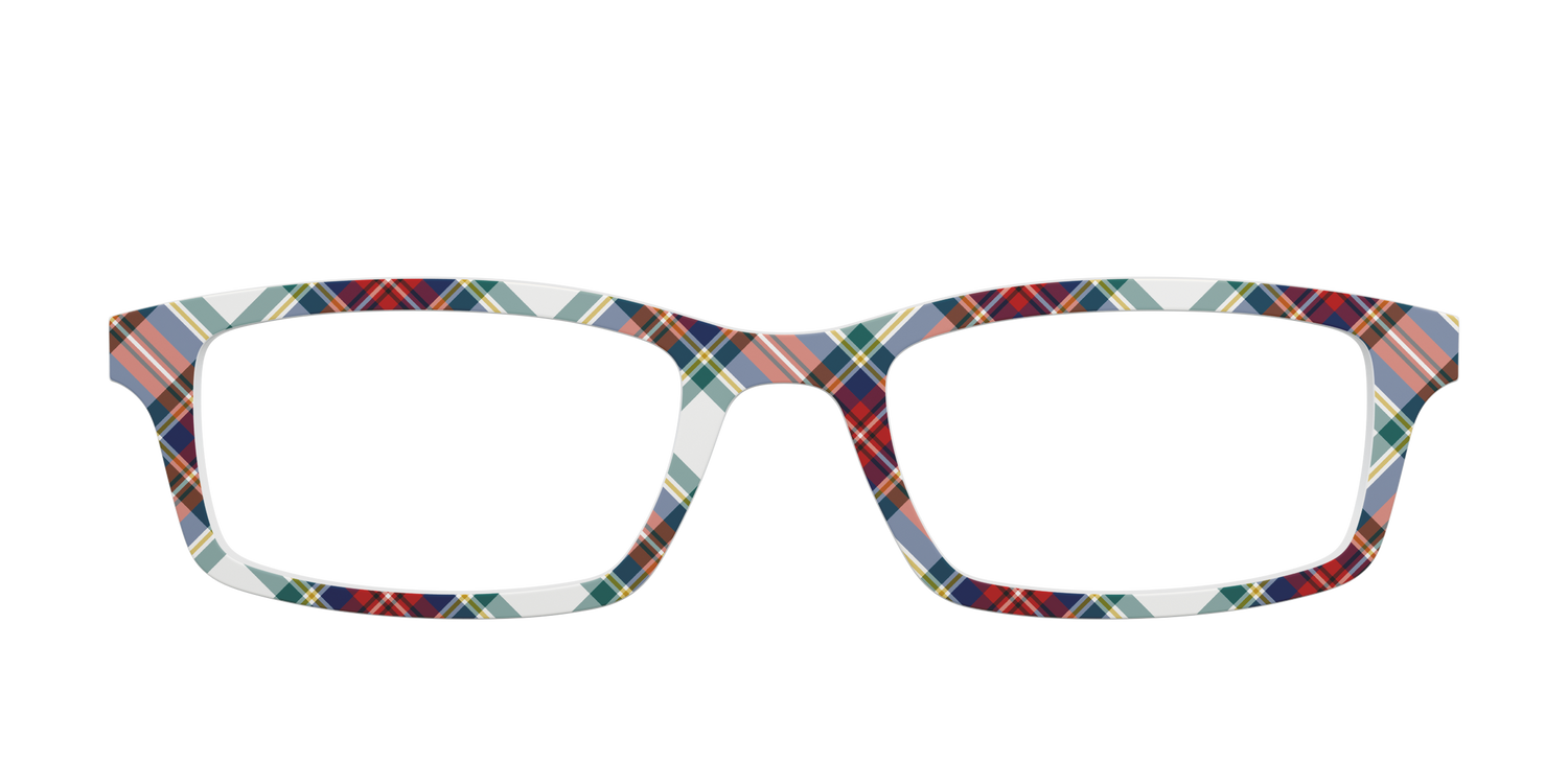 The Noel Plaid - Front Top Image - Pair Eyewear