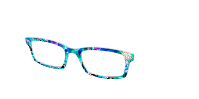 The Northern Lights Stained Glass - Angle Top Thumbnail - Pair Eyewear