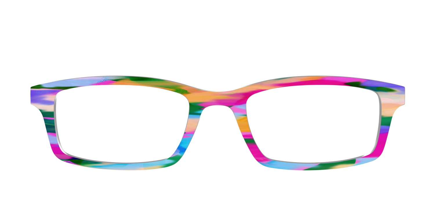 The Oasis Watercolor - Front Top Image - Pair Eyewear