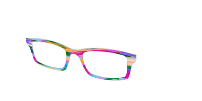 The Oasis Watercolor - Angle Top Thumbnail - Pair Eyewear