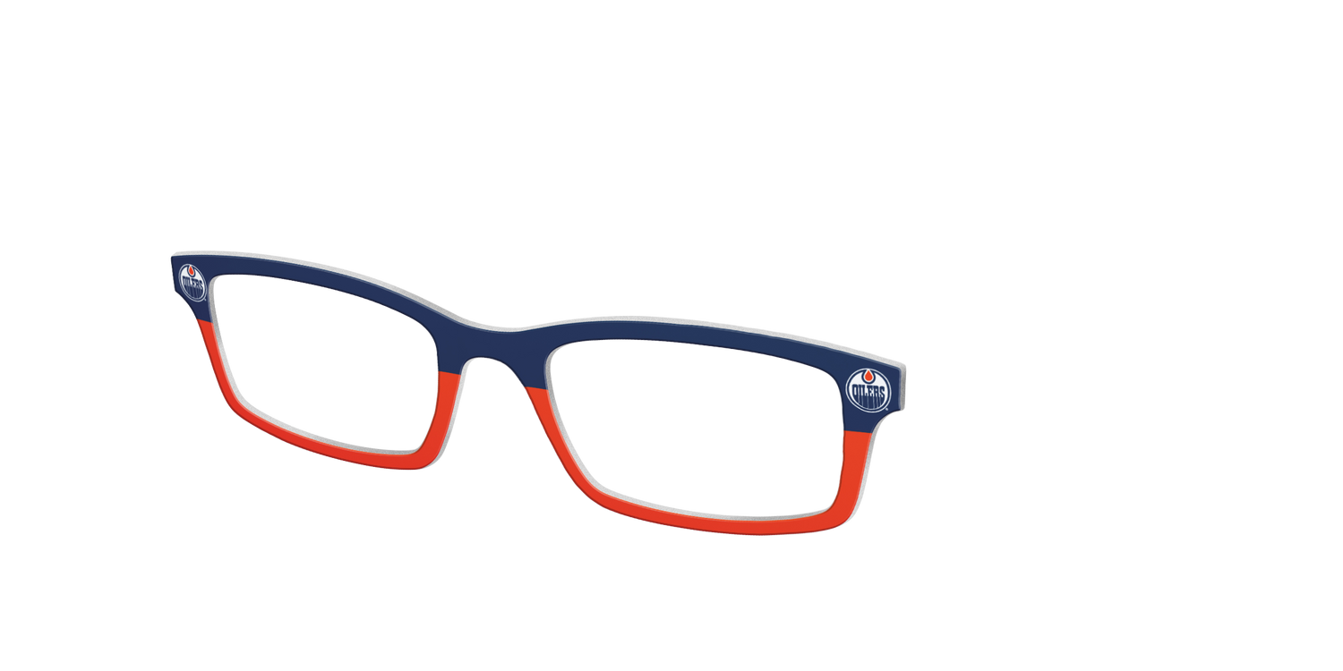 The Oilers® Split - Angle Top Image - Pair Eyewear