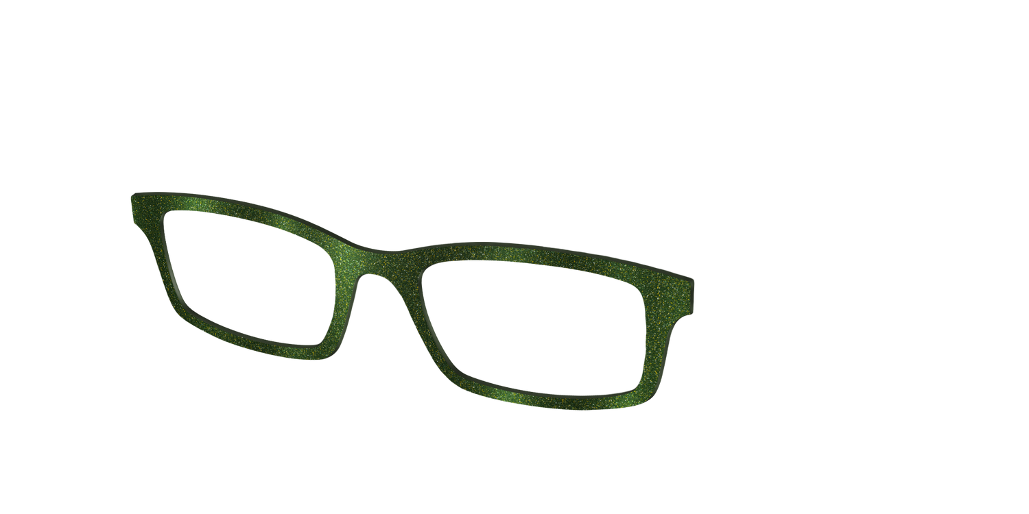 The Olive Shimmer - Angle Top Image - Pair Eyewear
