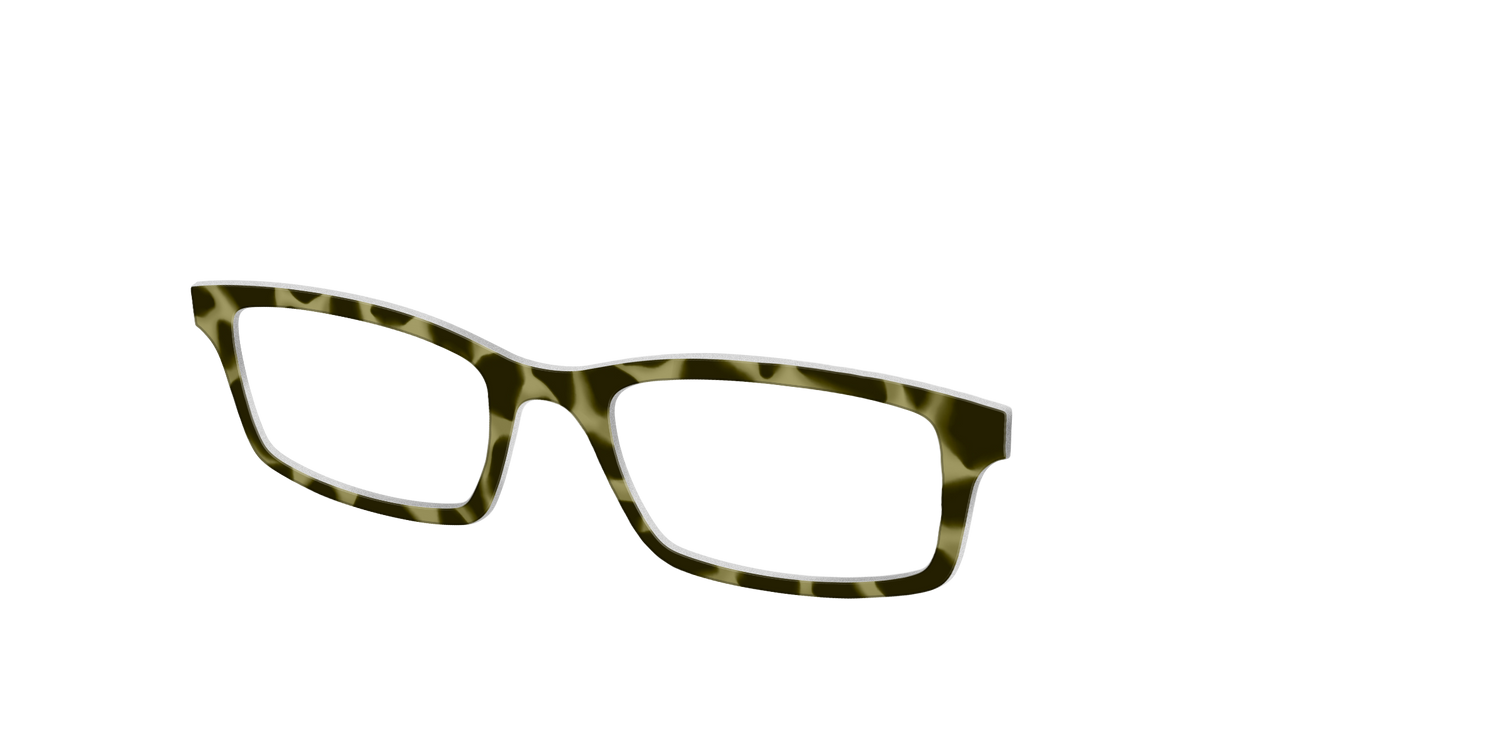 The Olive Tortoise - Angle Top Image - Pair Eyewear