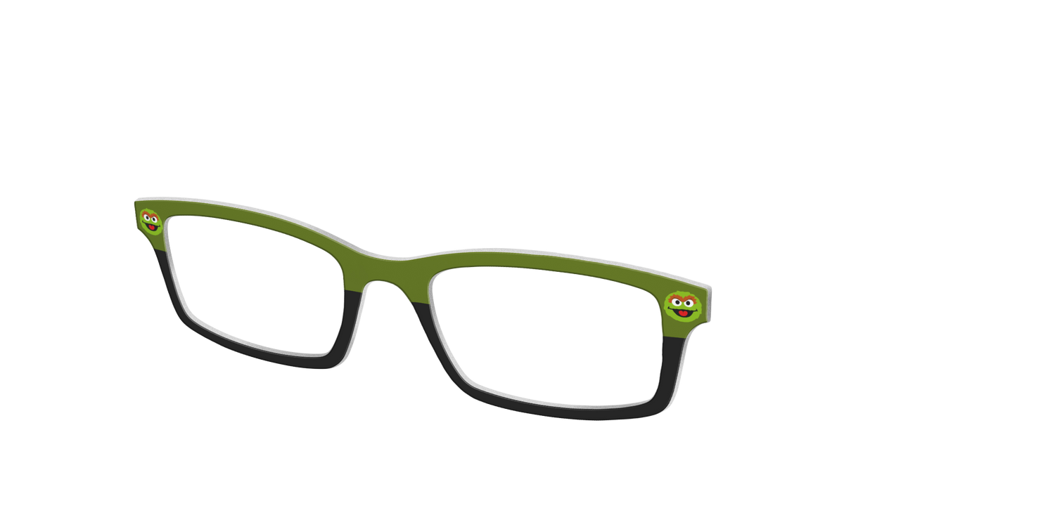 The Oscar the Grouch - Angle Top Image - Pair Eyewear