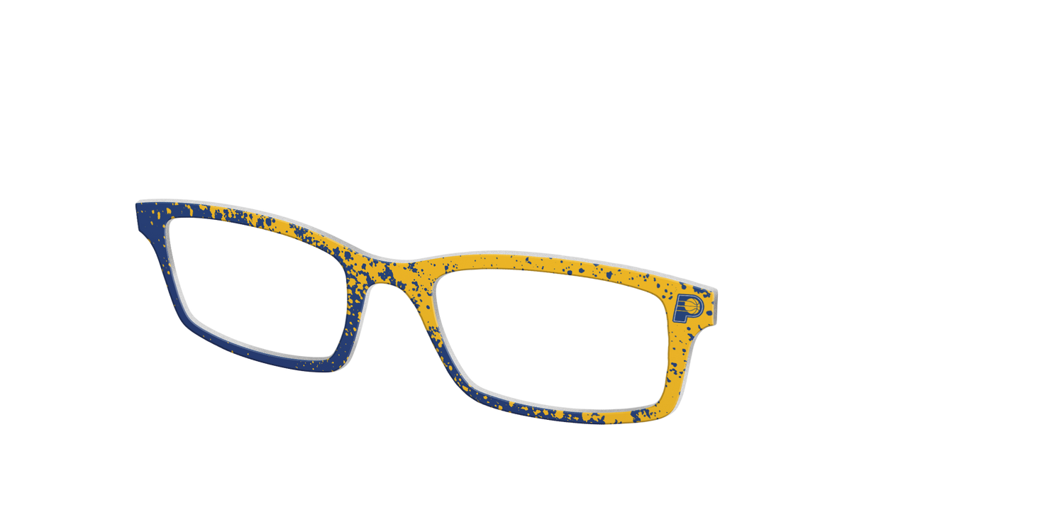 The Pacers Splatter - Angle Top Image - Pair Eyewear