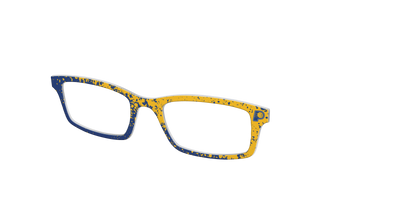 The Pacers Splatter - Angle Top Thumbnail - Pair Eyewear