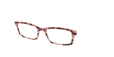 The Pale Peach Pearl Tortoise - Angle Top Thumbnail - Pair Eyewear