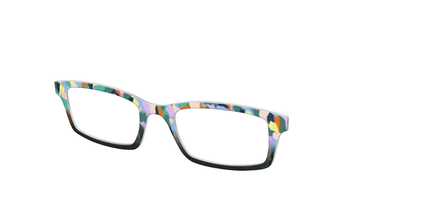 The Pastel Tort - Angle Top Image - Pair Eyewear