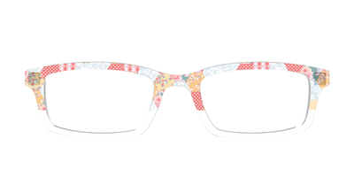 The Patchwork Hexagon Crystal Split - Front Top Thumbnail - Pair Eyewear