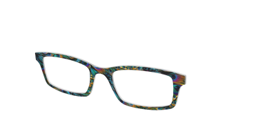 The Peafowl Feathers - Angle Top Thumbnail - Pair Eyewear