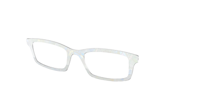 The Pearlescent Stripes Split - Angle Top Thumbnail - Pair Eyewear