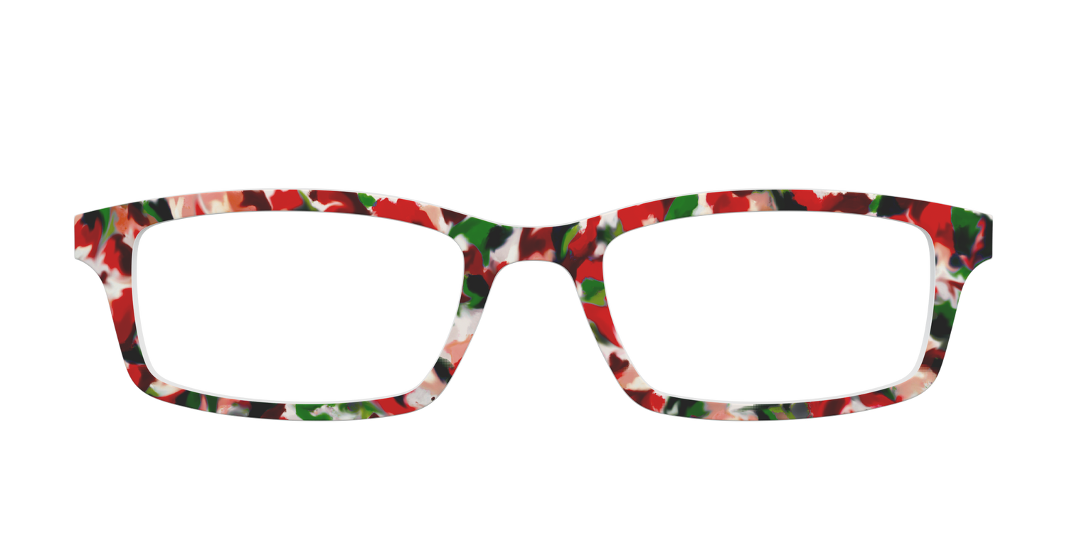 The Peppermint Bark Tort - Front Top Image - Pair Eyewear
