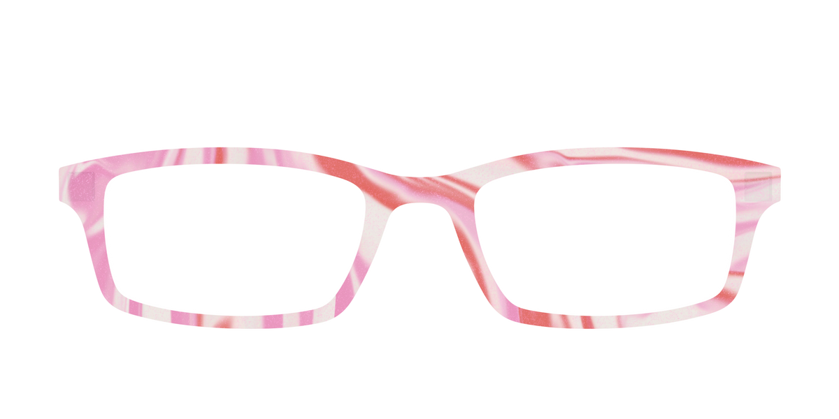 The Peppermint Candy Shimmer - Front Top Image - Pair Eyewear