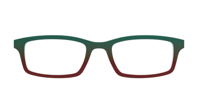 The Pine to Garnet Gradient - Front Top Thumbnail - Pair Eyewear